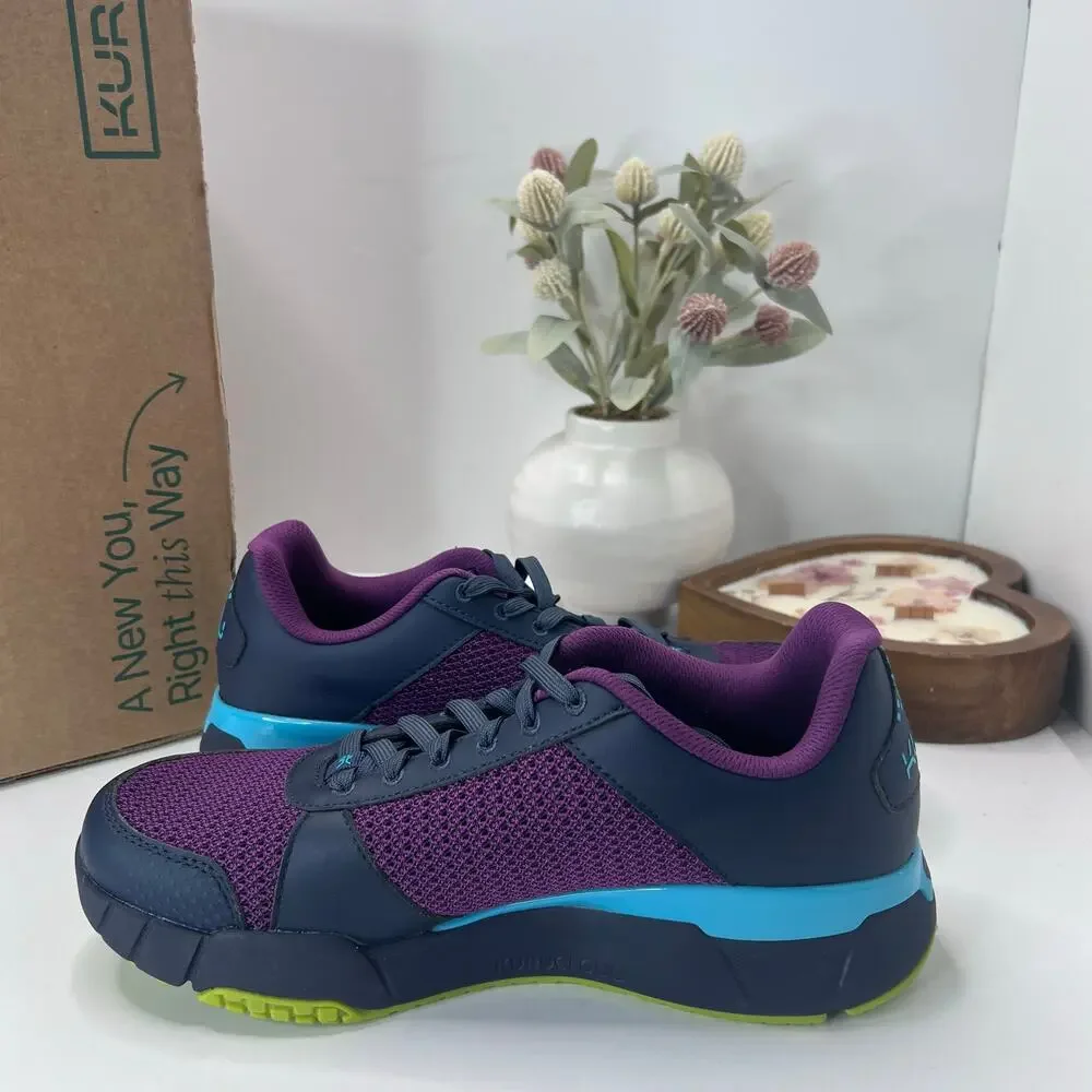 Kuru Quantum 2.0 Walking Comfort Sneaker Electirc Grape Blue Women 10.5M NWB